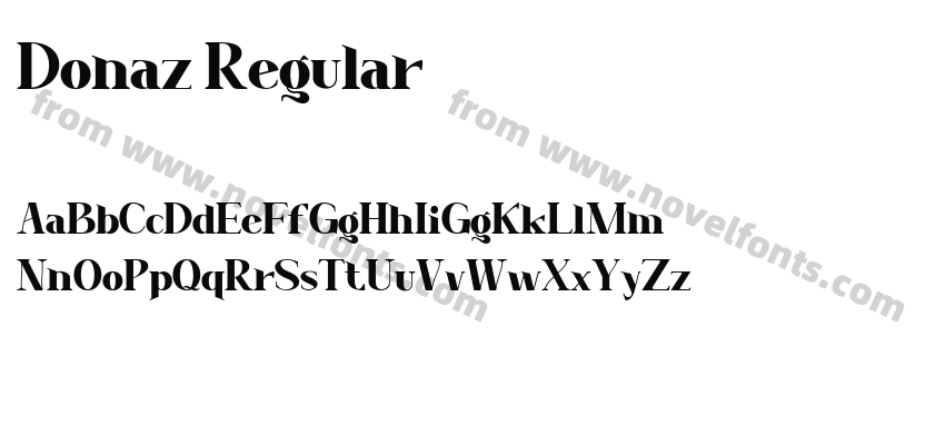 Donaz RegularPreview