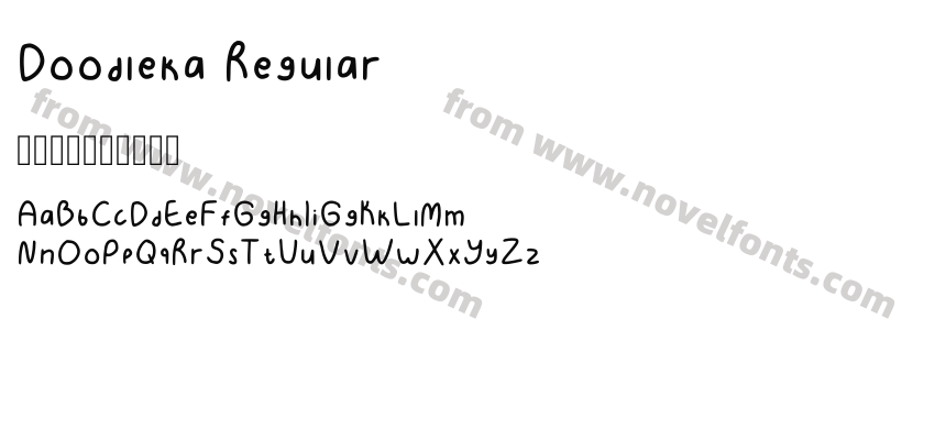 Doodleka RegularPreview