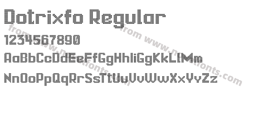 Dotrixfo RegularPreview