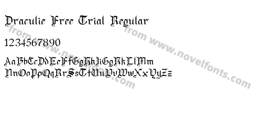 Draculie Free Trial RegularPreview