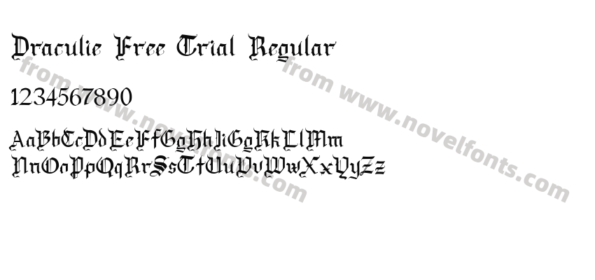 Draculie Free Trial RegularPreview