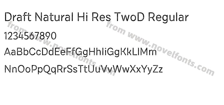 Draft Natural Hi Res TwoD RegularPreview