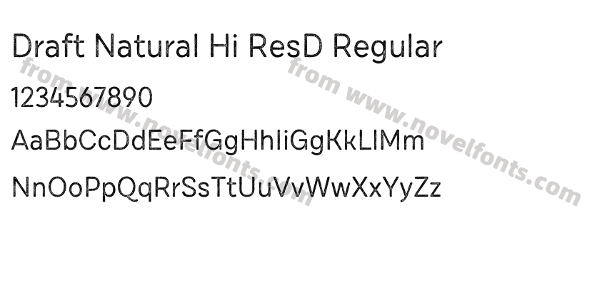 Draft Natural Hi ResD RegularPreview