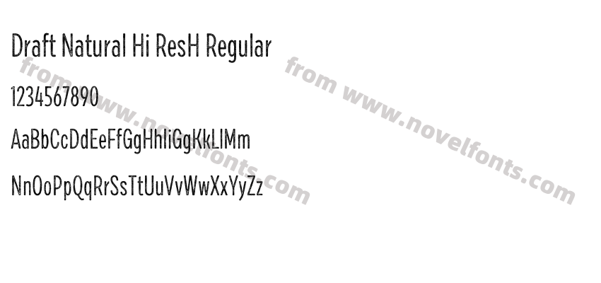 Draft Natural Hi ResH RegularPreview