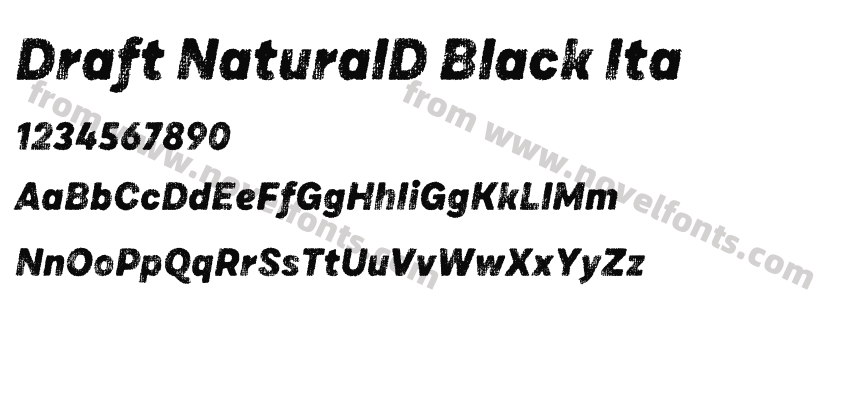 Draft NaturalD Black ItaPreview