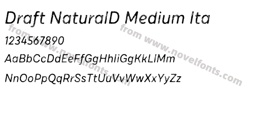 Draft NaturalD Medium ItaPreview