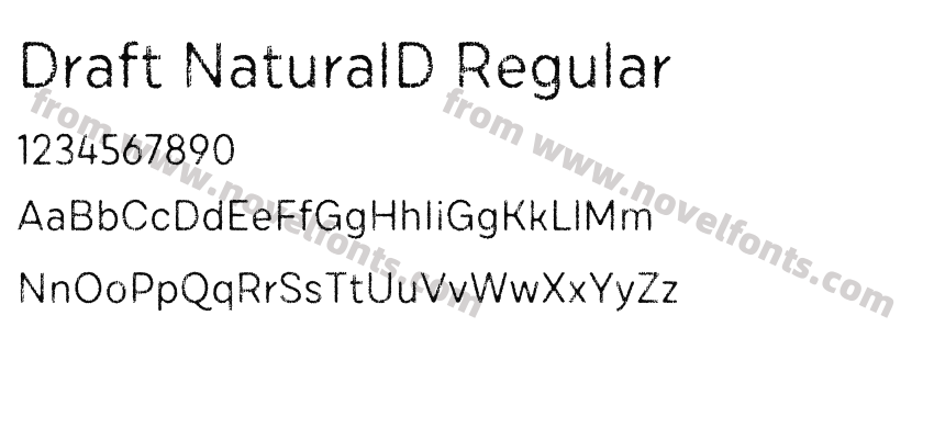 Draft NaturalD RegularPreview