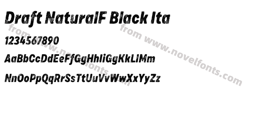 Draft NaturalF Black ItaPreview