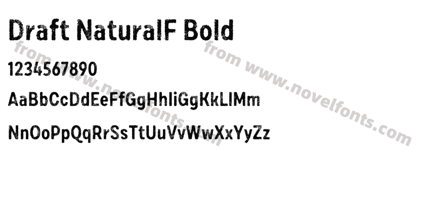 Draft NaturalF BoldPreview