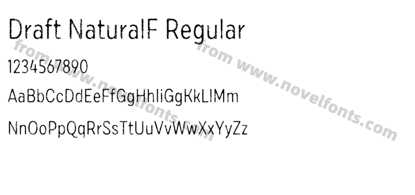 Draft NaturalF RegularPreview