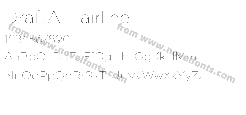 DraftA HairlinePreview