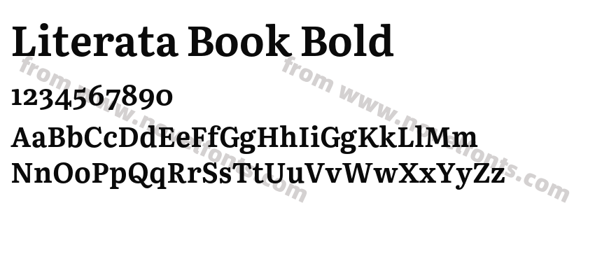 Literata Book BoldPreview