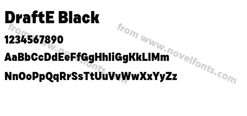DraftE BlackPreview