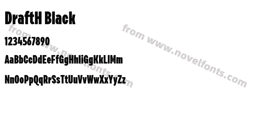 DraftH BlackPreview