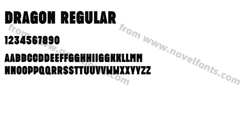 Dragon RegularPreview