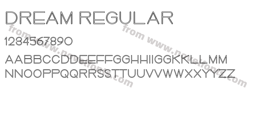Dream RegularPreview
