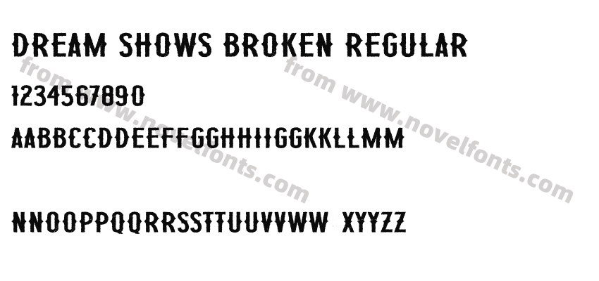 Dream Shows Broken RegularPreview