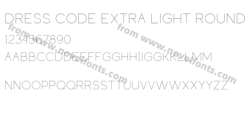 Dress Code Extra Light RoundPreview