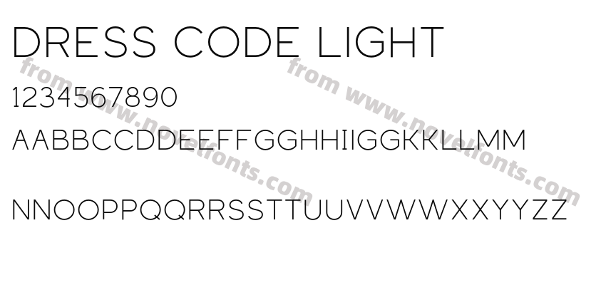 Dress Code LightPreview