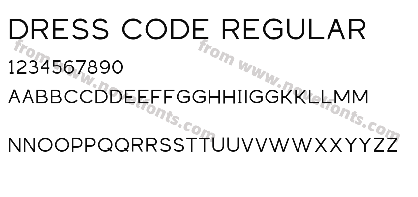 Dress Code RegularPreview