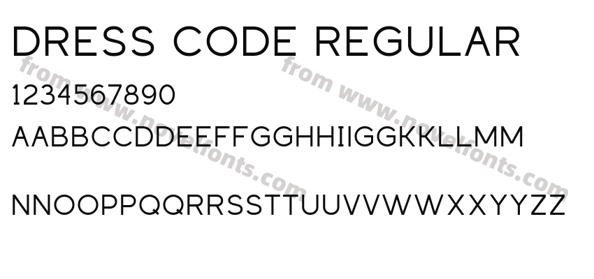 Dress Code RegularPreview