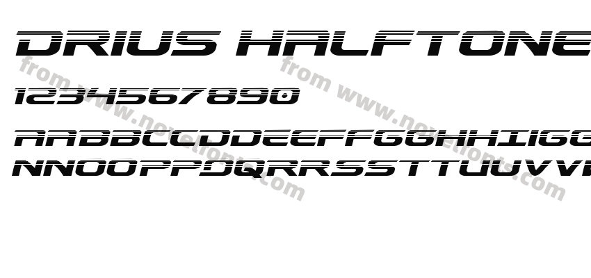 Drius HalftonePreview