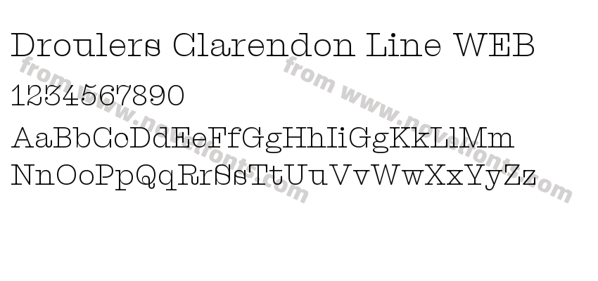 Droulers Clarendon Line WEBPreview