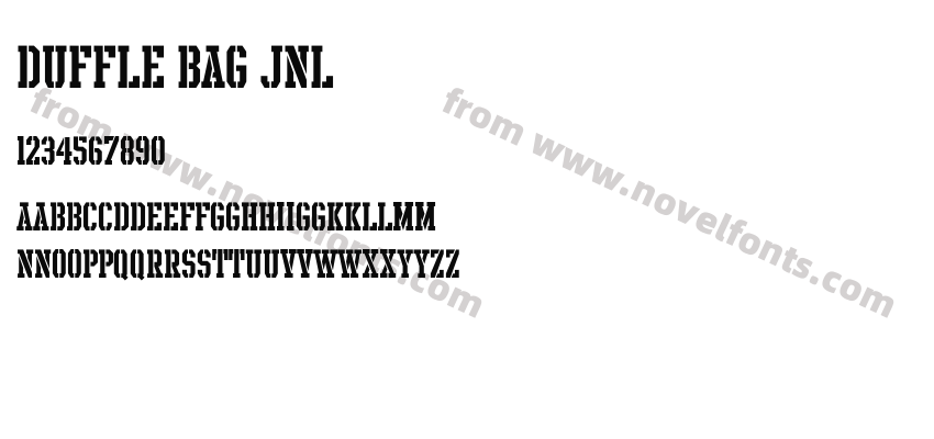 Duffle Bag JNLPreview