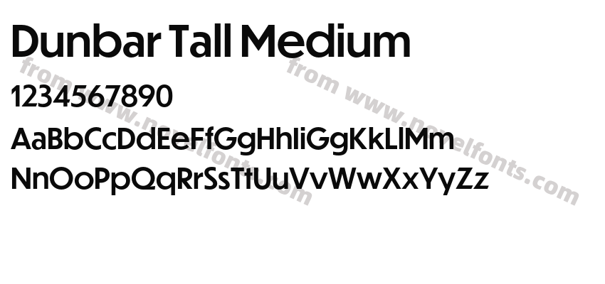 Dunbar Tall MediumPreview
