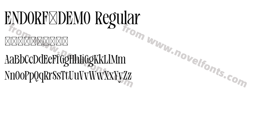 ENDORF_DEMO RegularPreview