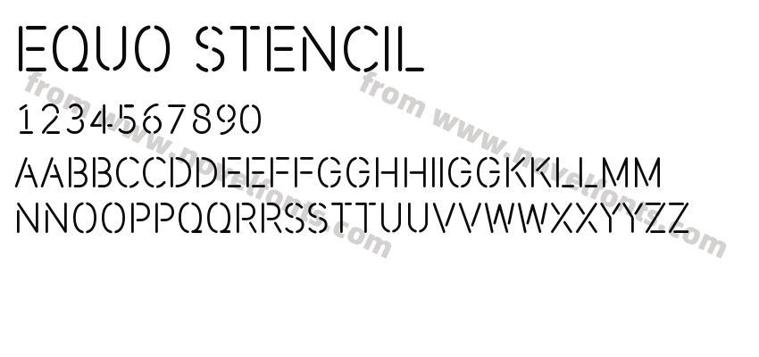 EQUO STENCILPreview