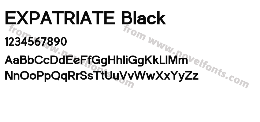 EXPATRIATE BlackPreview