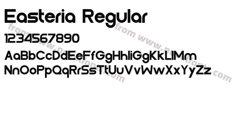 Easteria RegularPreview