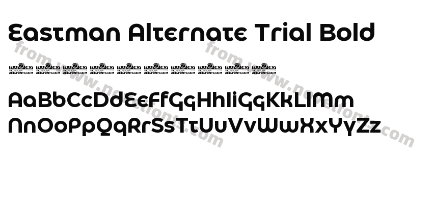 Eastman Alternate Trial BoldPreview