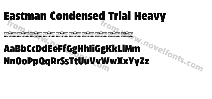 Eastman Condensed Trial HeavyPreview