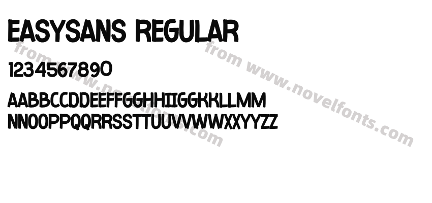 Easysans RegularPreview