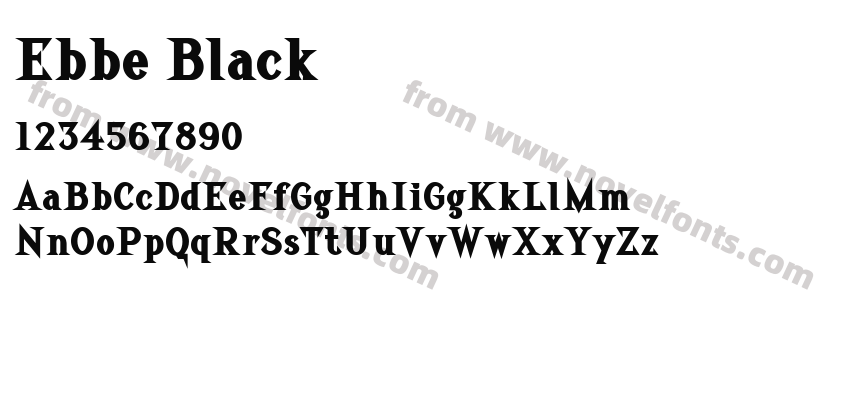 Ebbe BlackPreview