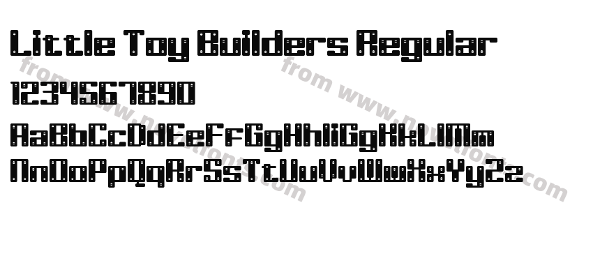 Little Toy Builders RegularPreview