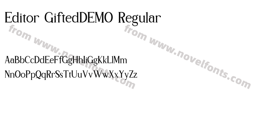 Editor GiftedDEMO RegularPreview