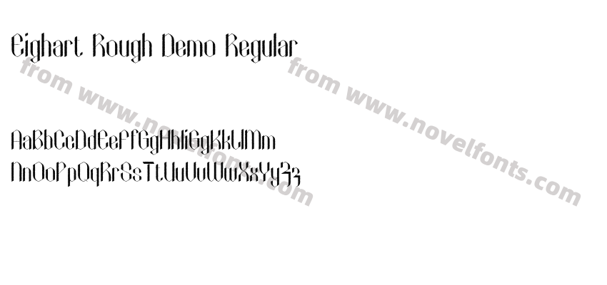Eighart Rough Demo RegularPreview