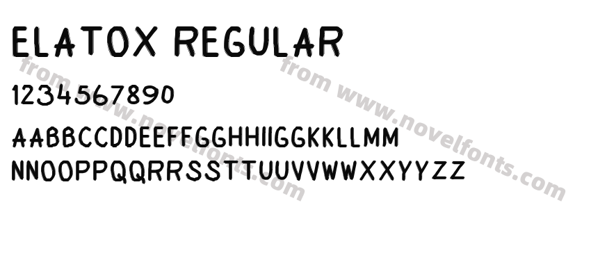 Elatox RegularPreview