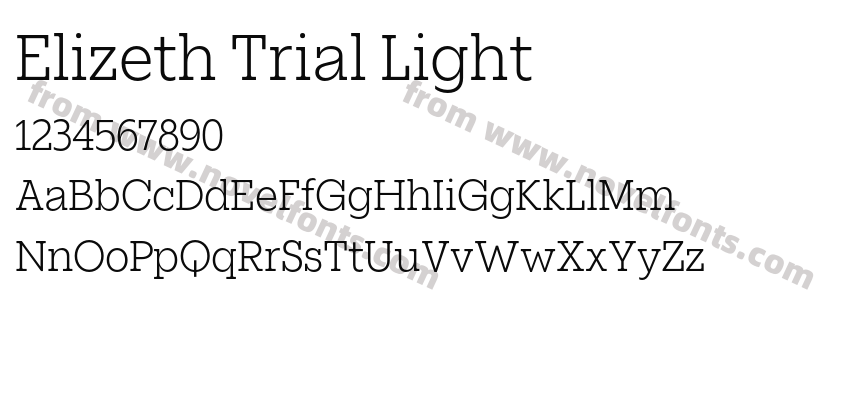 Elizeth Trial LightPreview