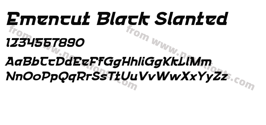 Emencut Black SlantedPreview