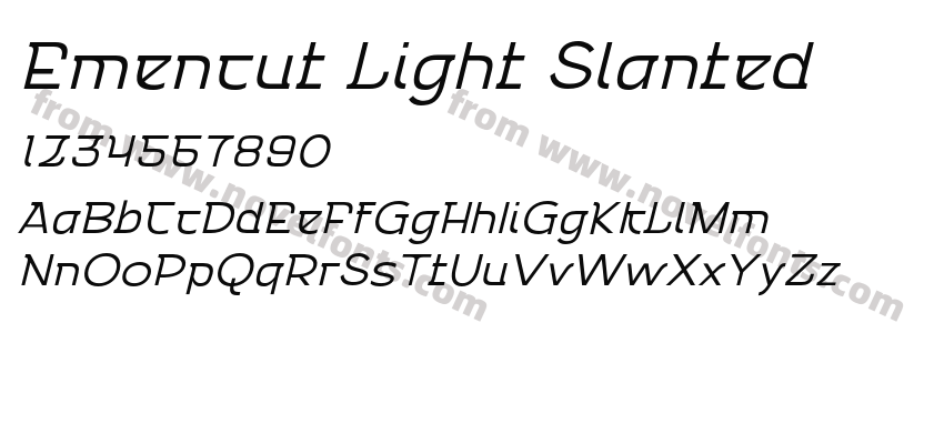 Emencut Light SlantedPreview