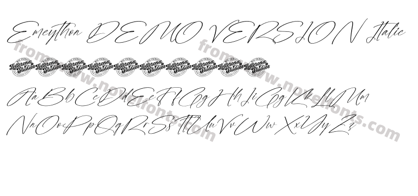 Emeython DEMO VERSION ItalicPreview