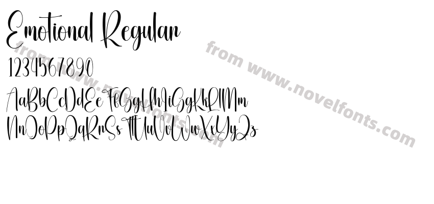 Emotional RegularPreview