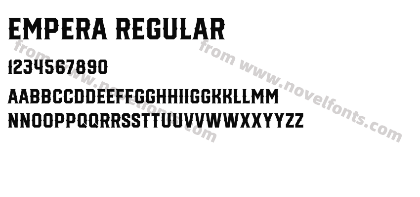 Empera RegularPreview