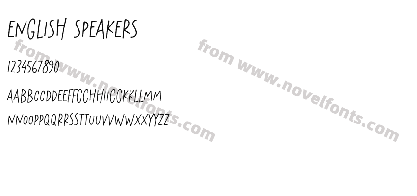 English SpeakersPreview