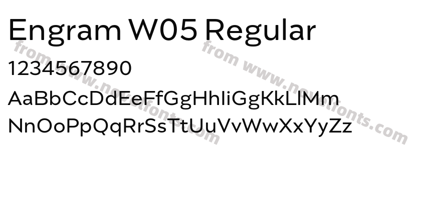Engram W05 RegularPreview