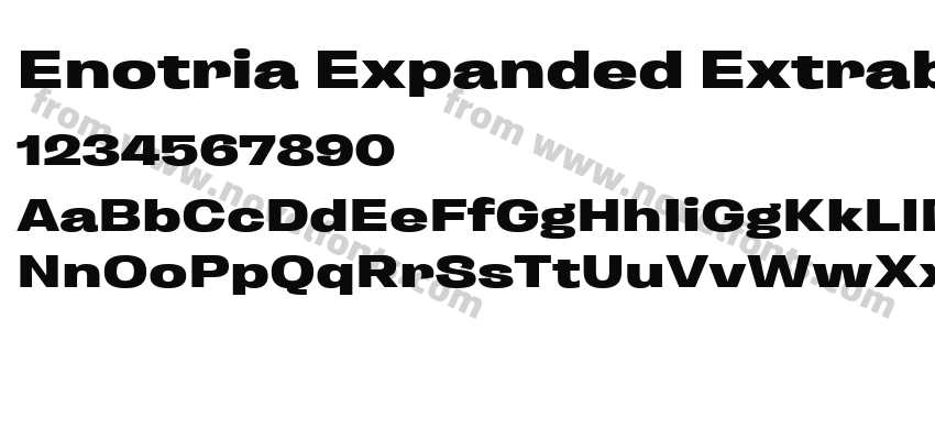 Enotria Expanded ExtraboldPreview